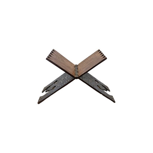 Rehal ancien en nacre et laiton, fin du XIXe siècle – decoratieve objecten, Wood