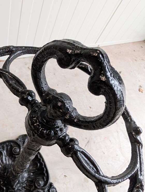 Umbrella stand - Cast Iron Art Nouveau (photo 8 of 8)