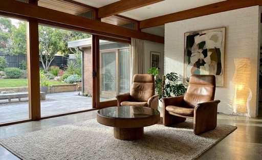 2 x De Sede Exclusiv DS-50 incl. tavolino da caffè