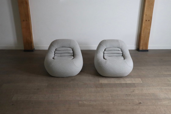 Image 1 of Ein Paar Carrera-Sessel von De Pas D'Urbino & Lomazzi für BBB Bonacina