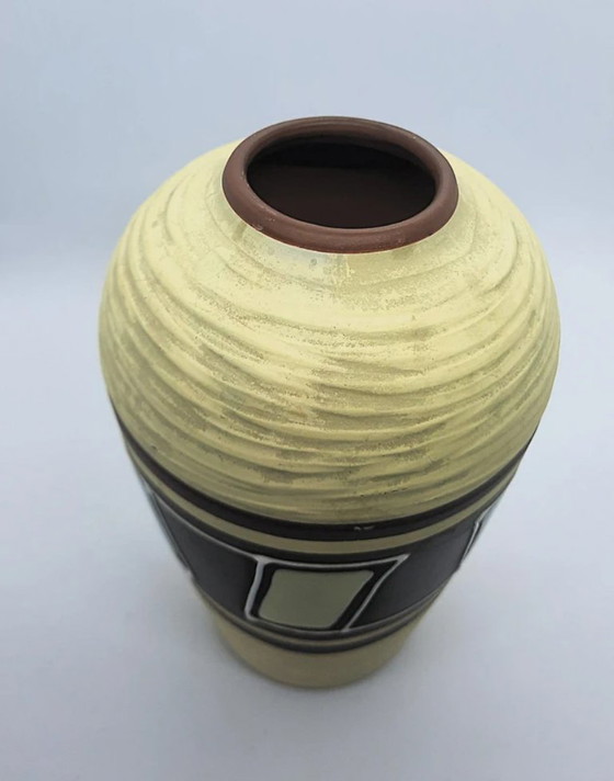 Image 1 of Vase Jasba 246/15 – Design unique du milieu du XXe siècle par Jakob Schwaderlapp