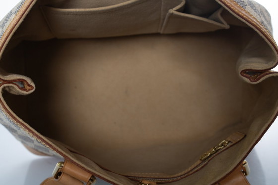 Louis Vuitton, Hampstead PM Damier Azur Canvas – Schoudertassen, Calfskin (photo 9 of 15)