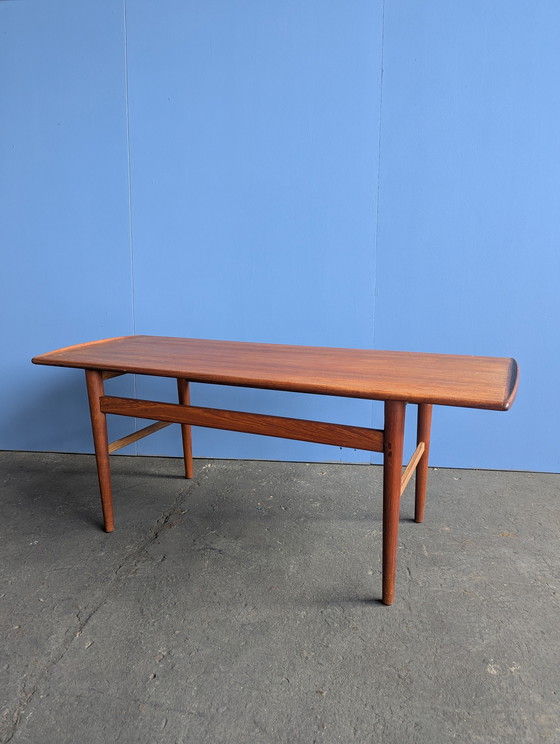 Image 1 of Vintage Danish teak coffee table 1960s