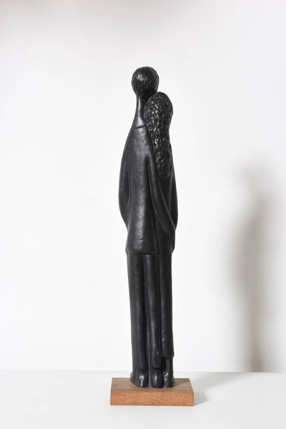 Image 1 of Standbeeld “Het Paar” (Elie Van Damme?)