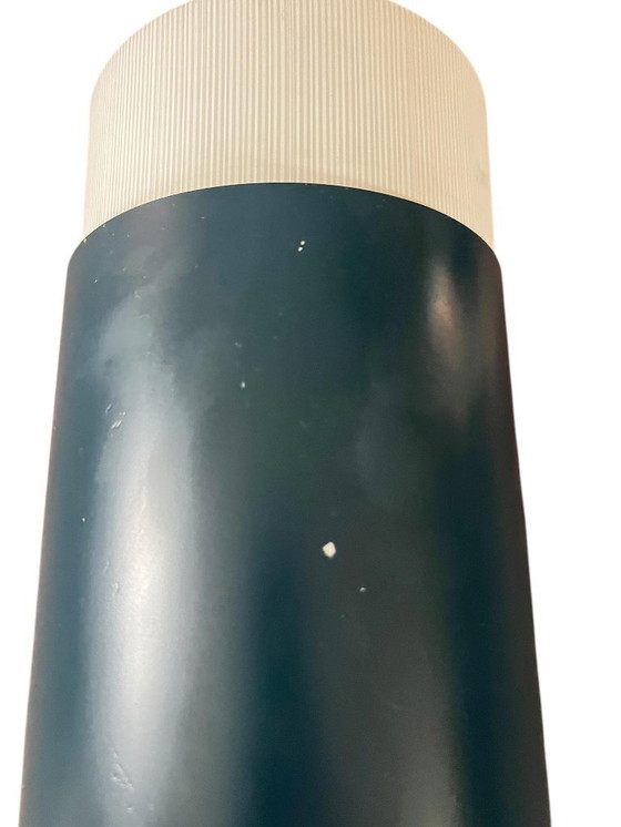 Image 1 of Mid - Century Modern green and blue up-down pendant lamps in Scandinavian design, 60s