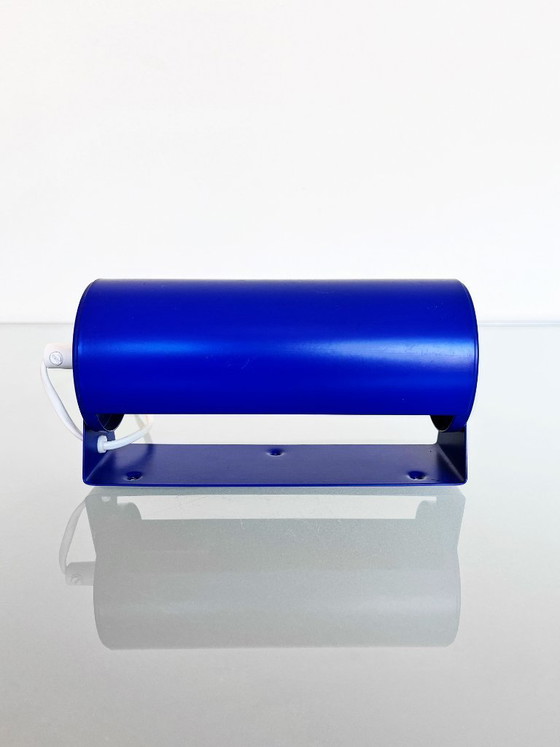 Image 1 of Vintage IKEA lod V413 blauwe wandlamp muurlamp