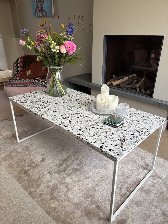 Image 1 of Bolia tafel met terrazzo blad (model como) (b60xl120xh50)