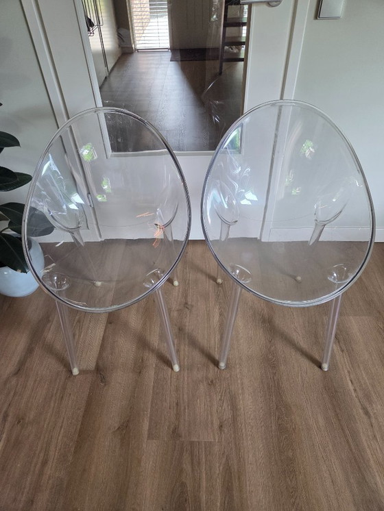 Image 1 of 6x Kartell Mr. Impossible stoelen