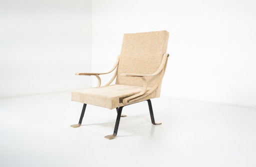 Fauteuil Digamma par Iganzio Gardella, 1960S - Édition originale