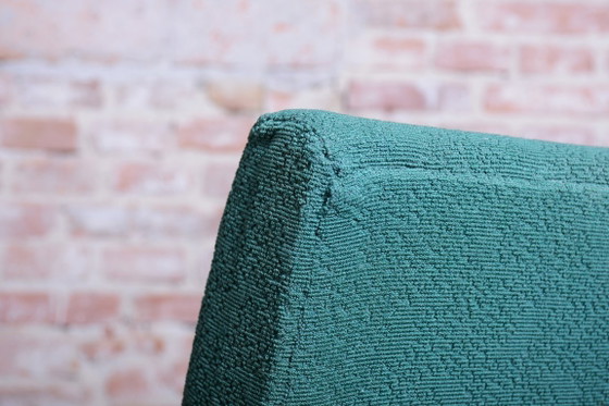 Pair of Restored Mid-Century Armchairs, by Jitona Soběslav, Beech, Czech. 1960s – Textile, Wood (photo 4 of 12)