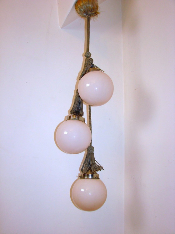 Image 1 of Lámpara de araña Art Déco, década de 1920