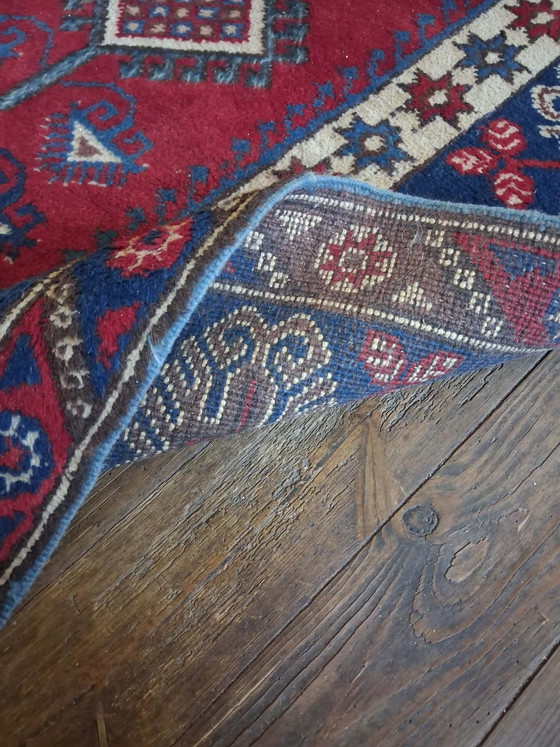 Tapis Dosemealti fait main 282×192cm, Laine, Multicolore (photo 8 sur 13)
