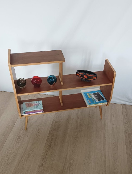 Image 1 of Vrijstaand vintage vijftiger jaren kastje