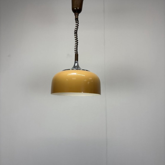 Image 1 of Lampada a sospensione di metà secolo di Meblo, Harvey Guzziny, anni '70, Italia