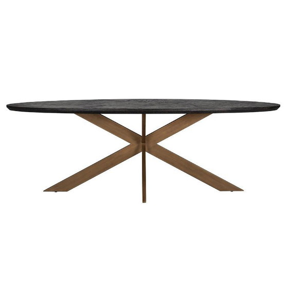 Image 1 of Dining Table Richmond Interiors Blackbone 230