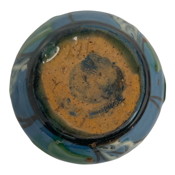 Image 1 of Art Nouveau vase, Gouda porcelain