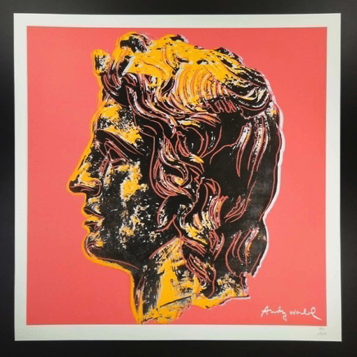 Litografía de edición limitada de Andy Warhol por CMOA, numerada a lápiz.