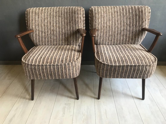 Image 1 of 2 x Fauteuils de cocktail Vintage Jr. 50