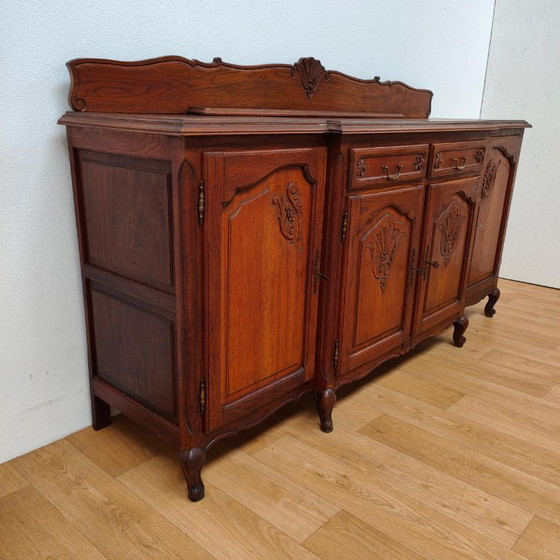 Buffet, commode, meuble mural de style Queen Anne – Buffet bas, Wood (photo 6 of 20)