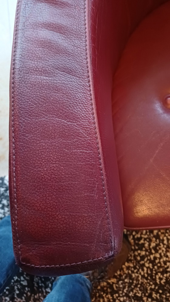 Image 1 of Leolux Carabita 2 piezas rojo burdeos