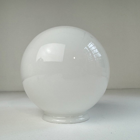 Image 1 of COPPIA DI APPLIQUE VINTAGE IN OPALINA E OTTONE