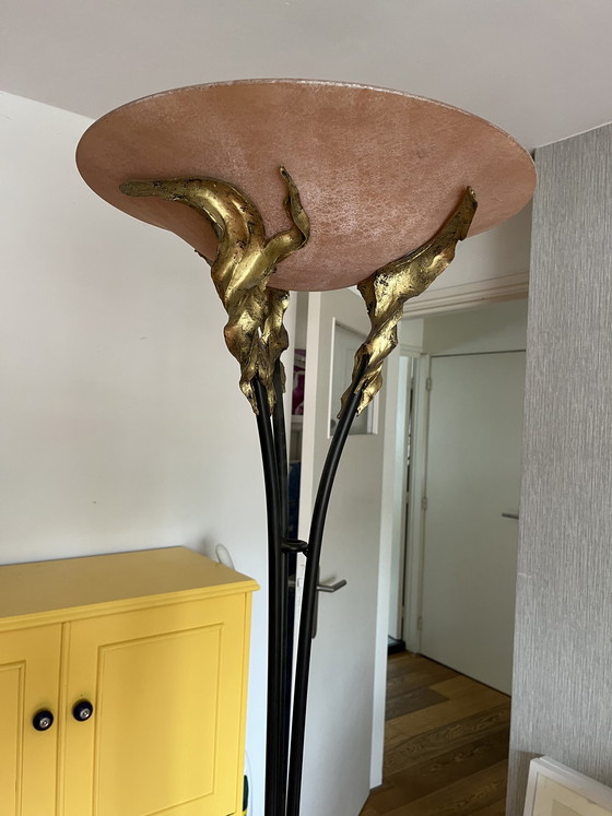 Image 1 of Vloerlamp Ligne D Montauban, Art Noveau stijl, 80’s 