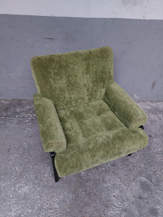 Image 1 of 2 X Mid-Century Green Relax Chairs