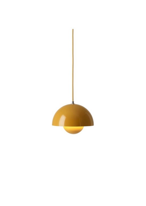 &Tradition Suspension Flowerpot VP1 - jaune moutarde