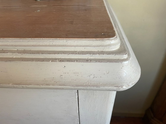 Image 1 of Imposante Hollandse Ladekast Ladenkast Commode 149 cm.