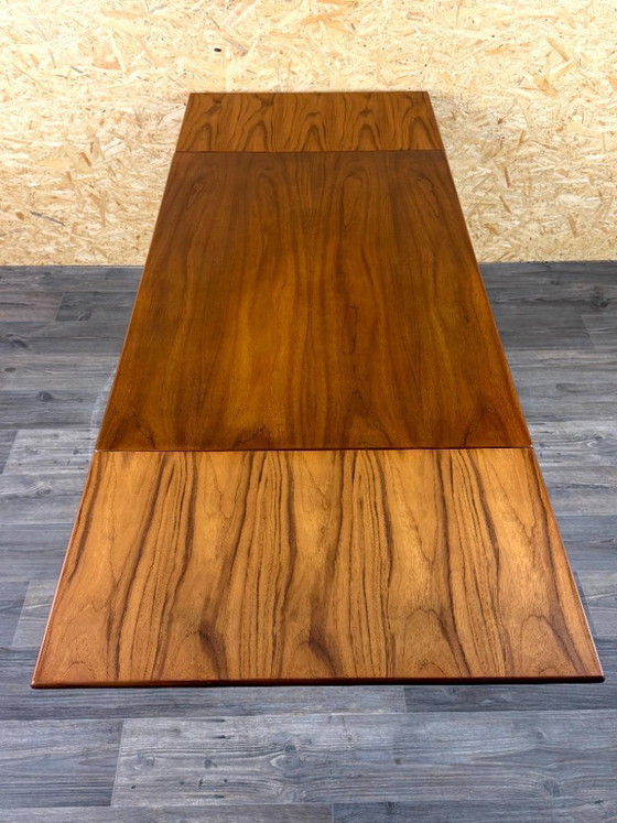 Image 1 of 1960s/70s Teak Dining Table, Danish Modern Design, Denmark