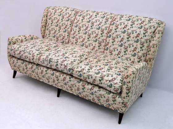 Image 1 of Gio Ponti N. 512 Mid-Century Modern Italian Sofa for ISA, 1950s
