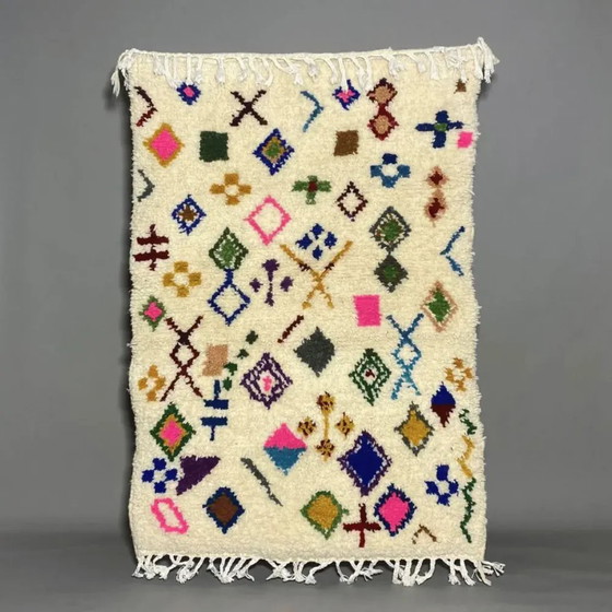 Image 1 of Handmade traditional Moroccan Berber rug 150/250 cm