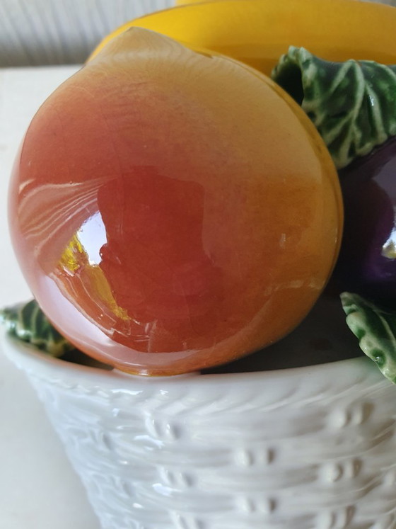 Image 1 of Vintage keramiek fruittoren - jaren '50-80