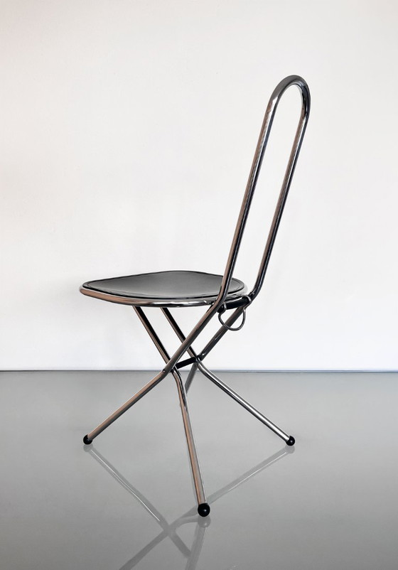 Sedia vintage IKEA Niels Gammelgaard Isak – Sedie pieghevoli, Plastic (photo 3 of 8)
