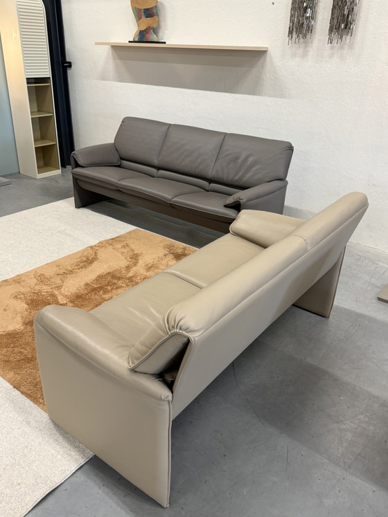 Leolux Bora Beta 3 Zits Bank Wapiti Haze – 3-5 zitsbanken, Leather (photo 9 of 9)