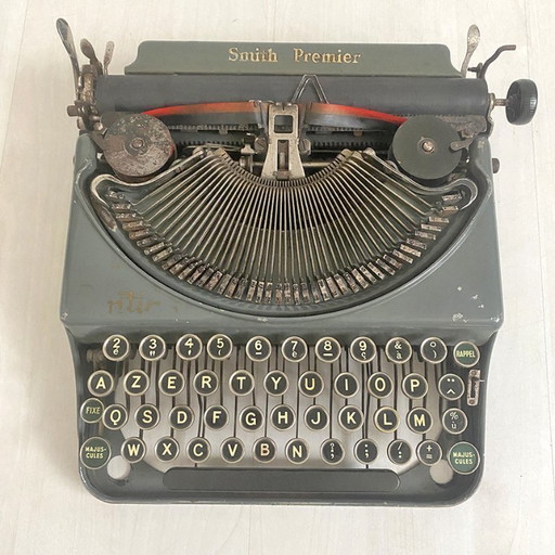 Smith Premier Portable Typewriter 1930