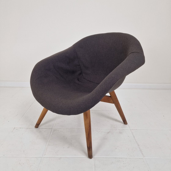 Image 1 of Set of 2 Bucket Lounge Chairs by Miroslav Navrátil for Vertex, 1960's
