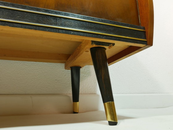 Image 1 of Vintage sideboard, 1960s, Germany – mahogany & birch veneer