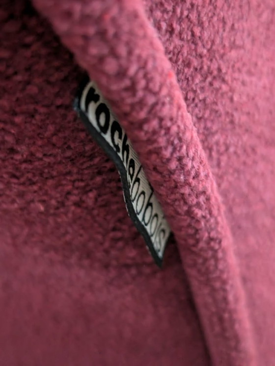 Splendido divano Roche Bobois 2 posti in velluto Rosso Bordeaux – Divani, Textile, Velvet (photo 3 of 15)