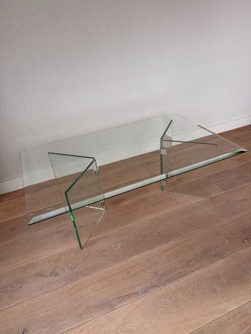 Glazen salontafel Leon Rosen