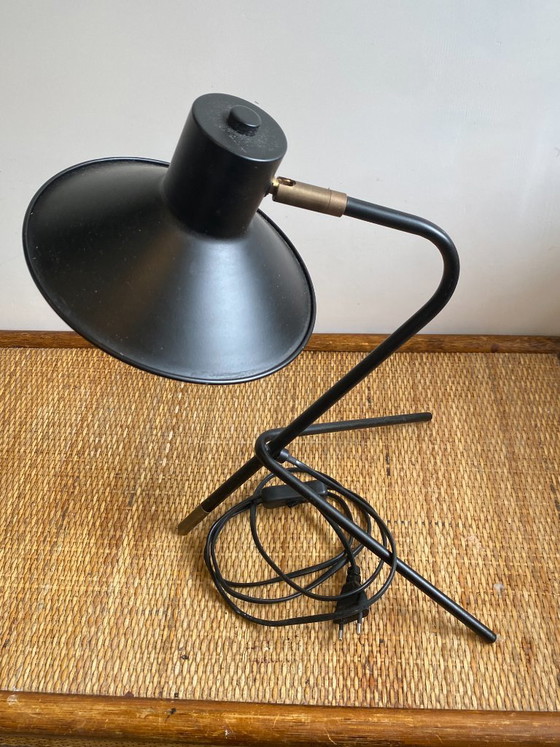 Vintage 1970 Black Cocotte Lamp – Table lamps, Metal (photo 3 of 14)