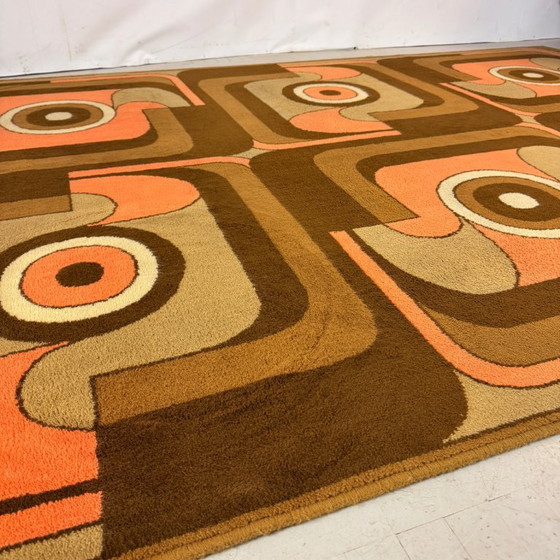 Image 1 of Fekete Ferenc Farao “Latex” Carpet, 1974 – Hungarian Design