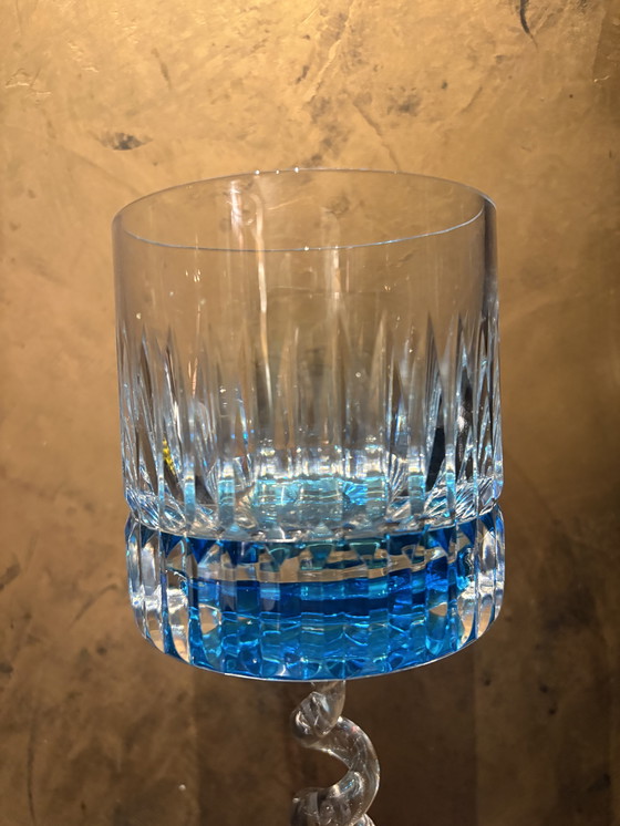 Image 1 of Set da whisky in cristallo tagliato a mano vintage Maestri Muranesi