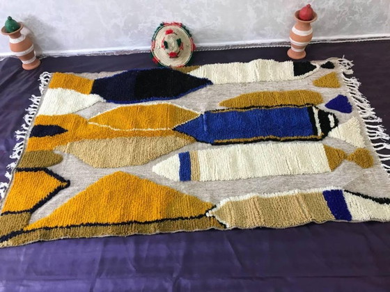 Image 1 of Tappeto berbero in lana autentica 300x150 cm