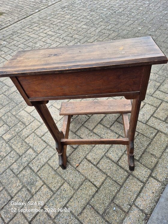 Antiek Kerkknie Stoel – Stoelen / fauteuils, Wood (photo 4 of 5)