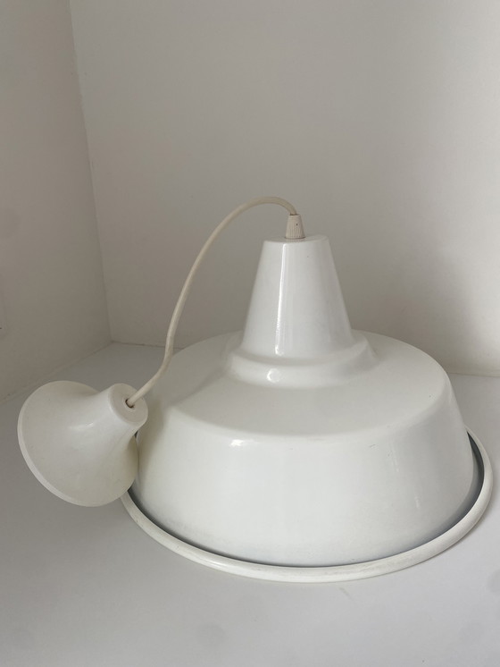 Image 1 of Vintage - Hanglamp - Emaille - Metaal - 70's