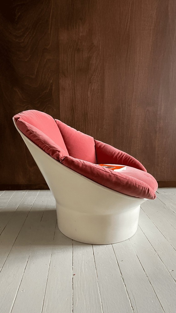 Image 1 of fauteuil uit het ruimtetijdperk - glasvezel kuip