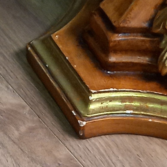 Image 1 of Unique Hollywood Regency side table 2 of 2