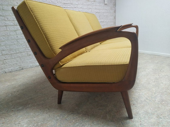 Image 1 of Vintage 3-zitsbank "De Ster Gelderland"