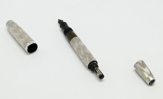 Penna vintage Art Déco in argento, Germania, anni '30 – Oggetti decorativi, Metal, Silver (photo 2 of 10)